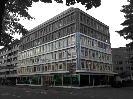 Bürogebäude der EAK an der Schwarztorstrasse 59 in 3003 Bern